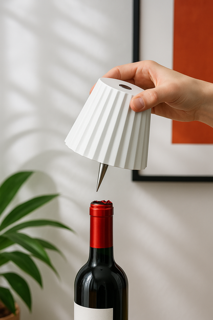 Lampe sans fil LED RGB pour bouteille