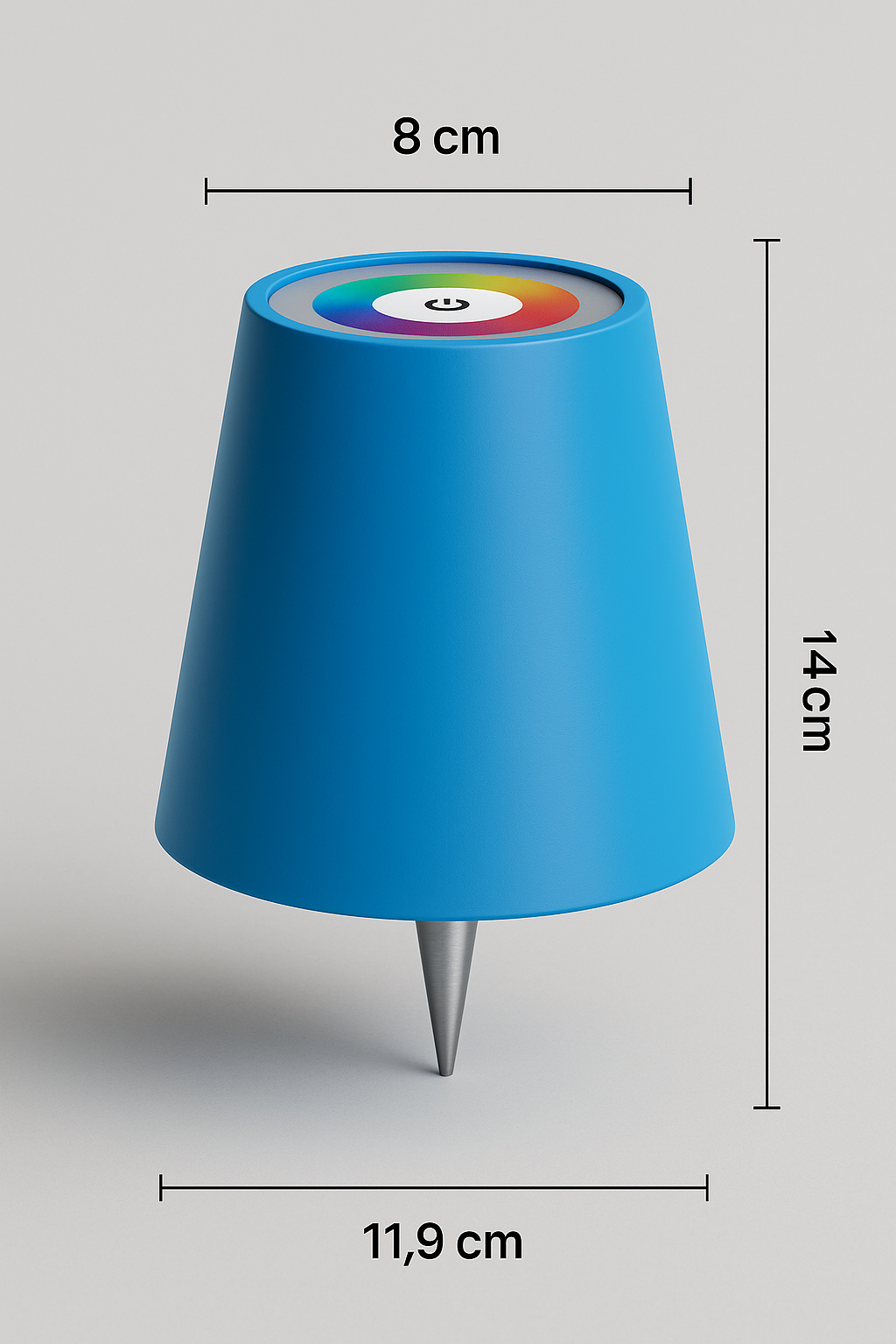 Lampe sans fil LED RGB pour bouteille