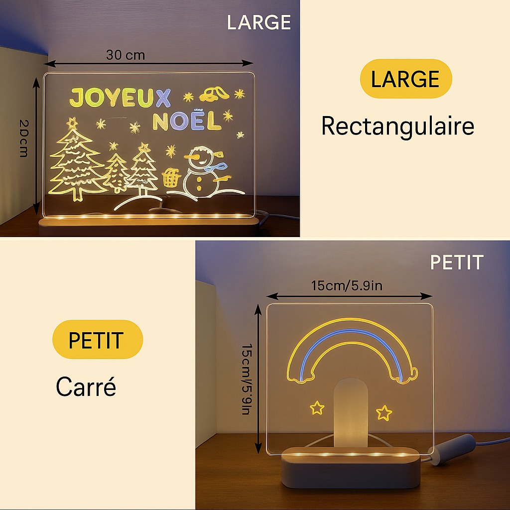 Tableau magique LED