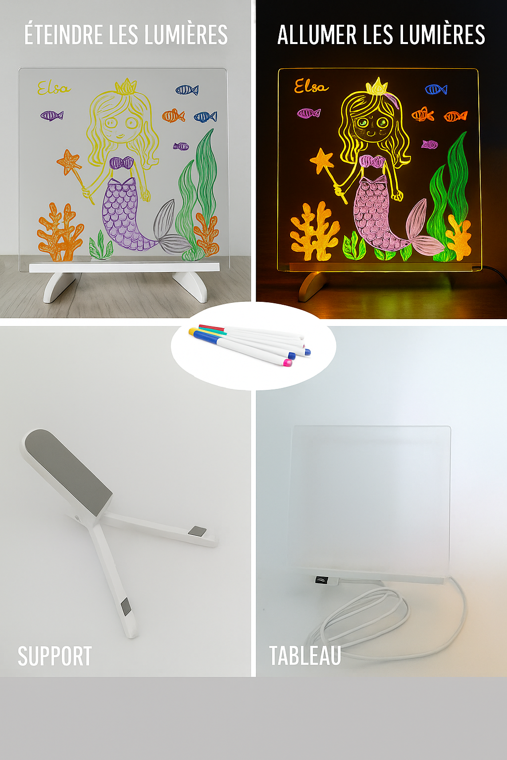Tableau magique LED