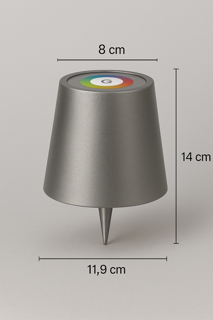 Lampe sans fil LED RGB pour bouteille