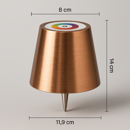 Lampe sans fil LED RGB pour bouteille