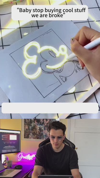 Tableau magique LED